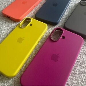 Bundle of 5 Authentic Apple iPhone 16 Cases